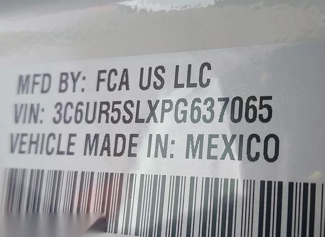 3C6UR5SLXPG637065 2023 2023 RAM 2500- Limited  4X4 6-4 Box 9