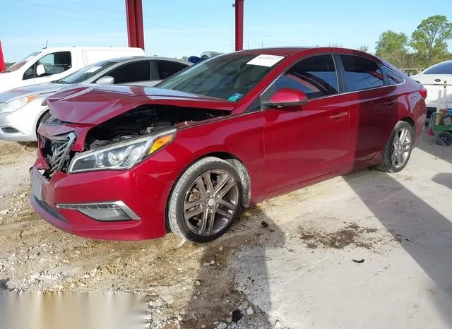 5NPE24AF3FH123328 2015 2015 Hyundai Sonata- SE 2