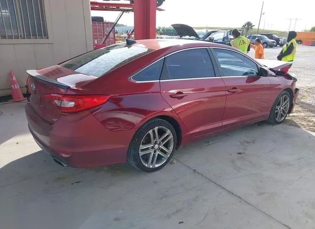 5NPE24AF3FH123328 2015 2015 Hyundai Sonata- SE 4