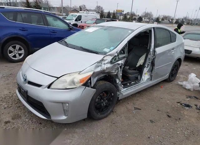 JTDKN3DUXE1754534 2014 2014 Toyota Prius- Two 2