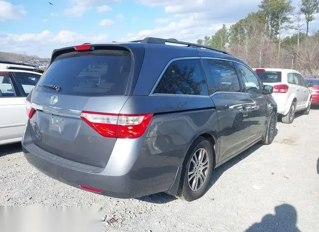 5FNRL5H65BB042480 2011 2011 Honda Odyssey- Ex-L 4