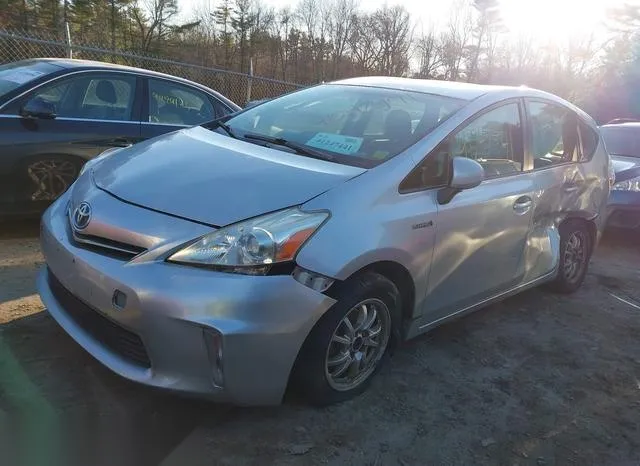 JTDZN3EU8C3174598 2012 2012 Toyota Prius- V Three 2