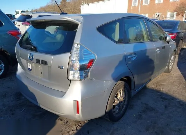 JTDZN3EU8C3174598 2012 2012 Toyota Prius- V Three 4