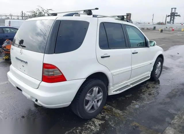 4JGAB75E95A554355 2005 2005 Mercedes-Benz ML 500- 4Matic 4