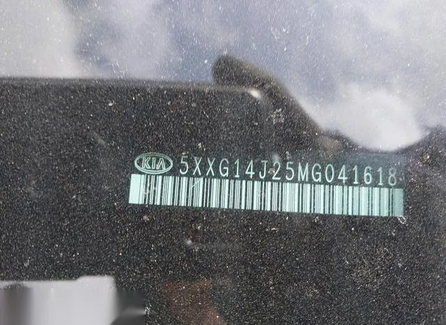 5XXG14J25MG041618 2021 2021 KIA K5- Lxs 9