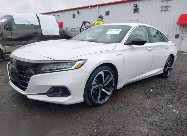 1HGCV3F26NA044869 2022 2022 Honda Accord- Hybrid Sport 2