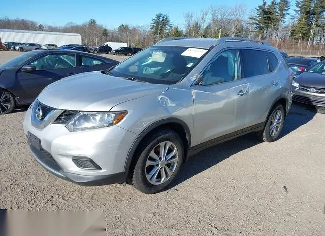 KNMAT2MV6FP550509 2015 2015 Nissan Rogue- SV 2