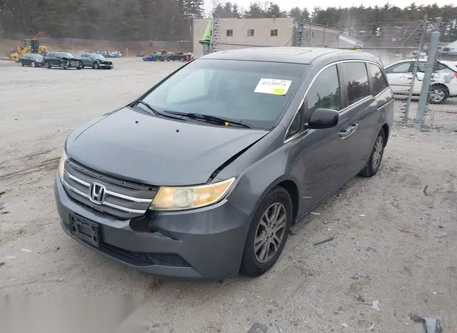 5FNRL5H69BB052204 2011 2011 Honda Odyssey- Ex-L 2