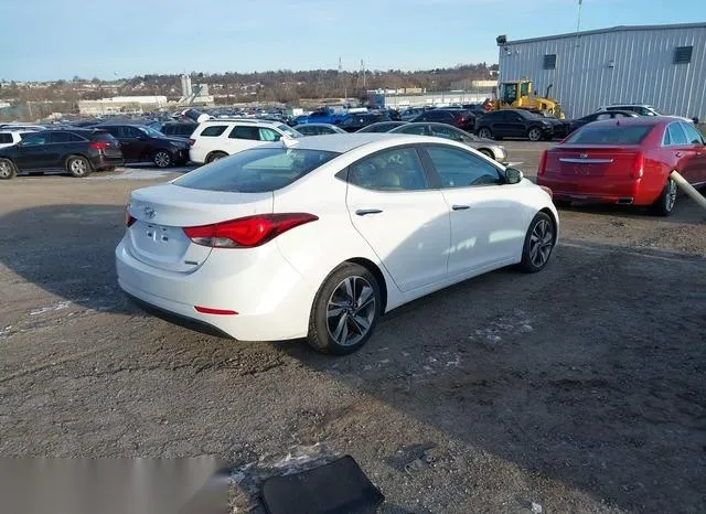 5NPDH4AEXFH568764 2015 2015 Hyundai Elantra- Limited 4