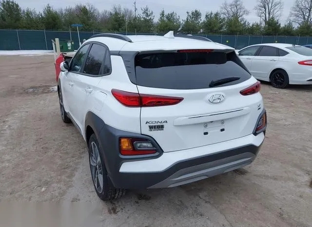 KM8K3CA55MU720822 2021 2021 Hyundai Kona- Limited 3