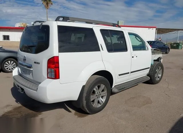 5N1AR1NB8BC621588 2011 2011 Nissan Pathfinder- Silver 4