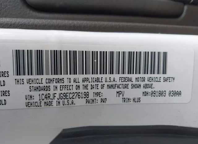 1C4RJFJG9EC276198 2014 2014 Jeep Grand Cherokee- Summit 9