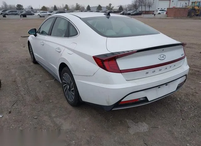 KMHL34JJ7MA032703 2021 2021 Hyundai Sonata- Sel 3