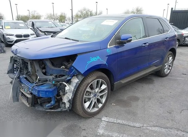 2FMPK3K94FBB67910 2015 2015 Ford Edge- Titanium 2