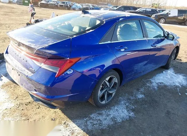 KMHLP4AG8MU069606 2021 2021 Hyundai Elantra- Limited 4