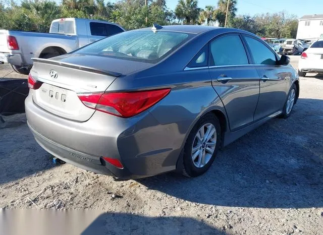 5NPEB4AC8EH915849 2014 2014 Hyundai Sonata- Gls 4