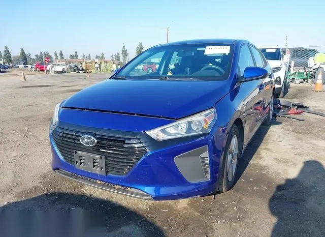 KMHC65LC9KU179421 2019 2019 Hyundai Ioniq- Hybrid Blue 2