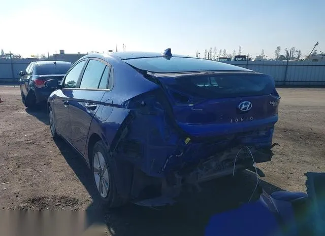 KMHC65LC9KU179421 2019 2019 Hyundai Ioniq- Hybrid Blue 3