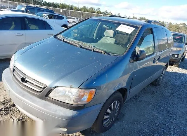 4T3ZF13C12U444861 2002 2002 Toyota Sienna- LE 2