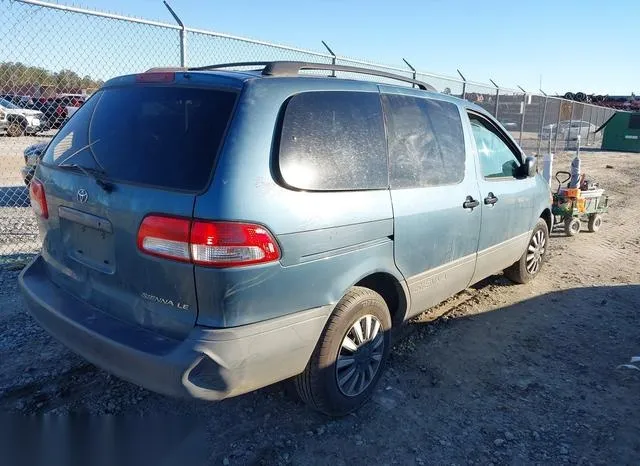 4T3ZF13C12U444861 2002 2002 Toyota Sienna- LE 4