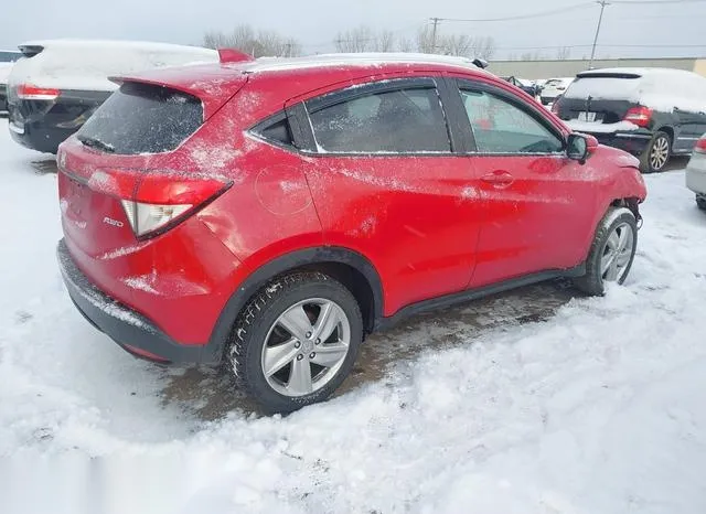 3CZRU6H70LM729367 2020 2020 Honda HR-V- Awd Ex-L 4