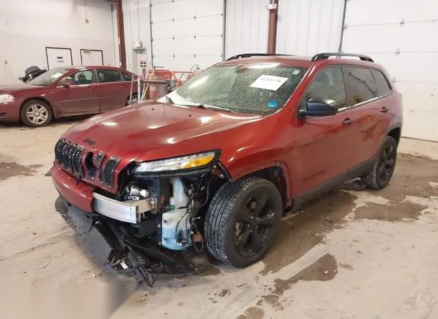 1C4PJLAB6HW642471 2017 2017 Jeep Cherokee- Altitude Fwd 2