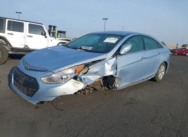 KMHEC4A48FA120195 2015 2015 Hyundai Sonata- Hybrid 2