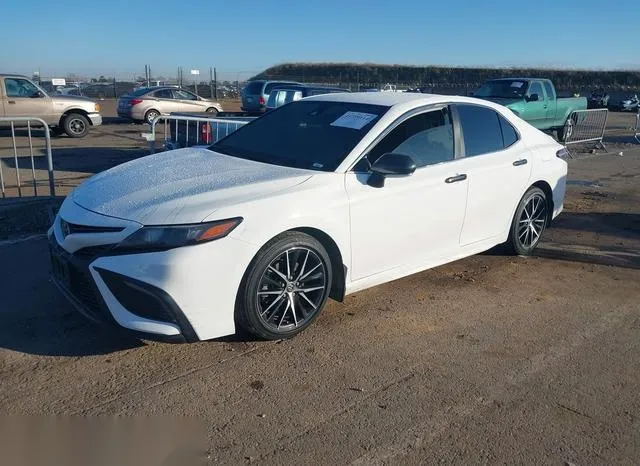 4T1G11AK7NU656127 2022 2022 Toyota Camry- SE 2