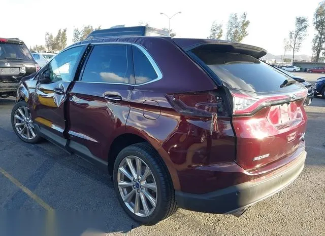 2FMPK3K97HBC12261 2017 2017 Ford Edge- Titanium 3