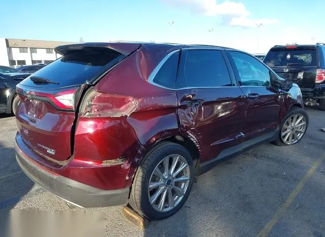 2FMPK3K97HBC12261 2017 2017 Ford Edge- Titanium 4