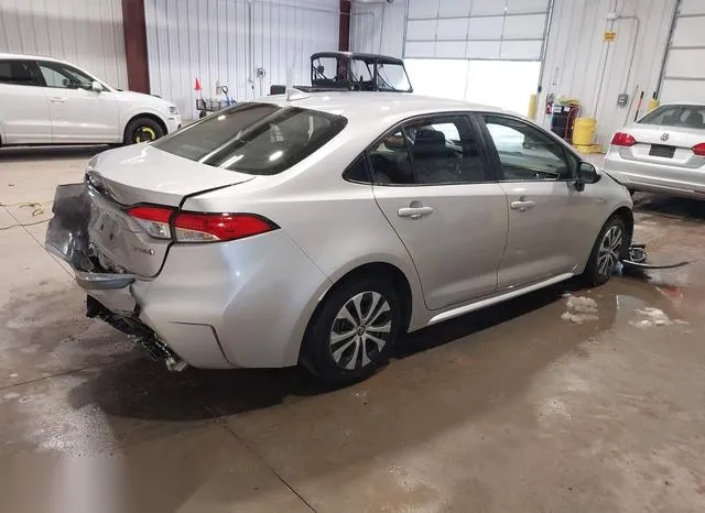 JTDEBRBEXLJ004651 2020 2020 Toyota Corolla- Hybrid Le 4