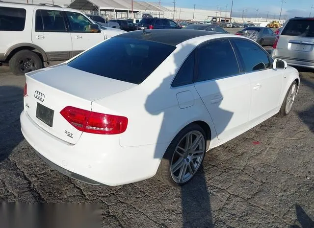 WAUKFAFL9BN048484 2011 2011 Audi A4- 2-0T Premium 4