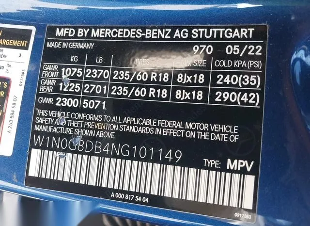 W1N0G8DB4NG101149 2022 2022 Mercedes-Benz GLC 300- Suv 9