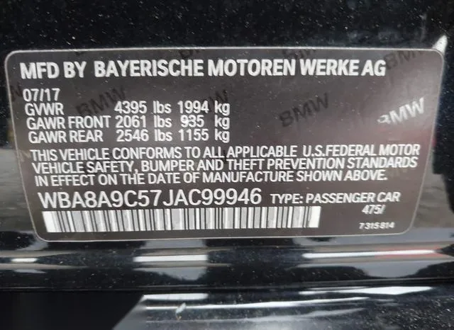 WBA8A9C57JAC99946 2018 2018 BMW 3 Series- 320I 9