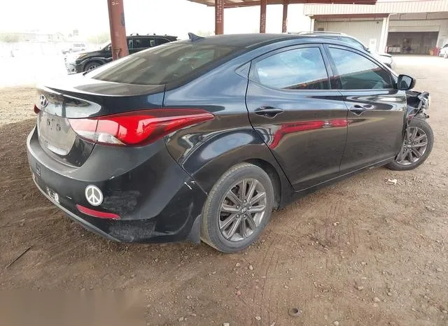 KMHDH4AE0GU490868 2016 2016 Hyundai Elantra- SE 4