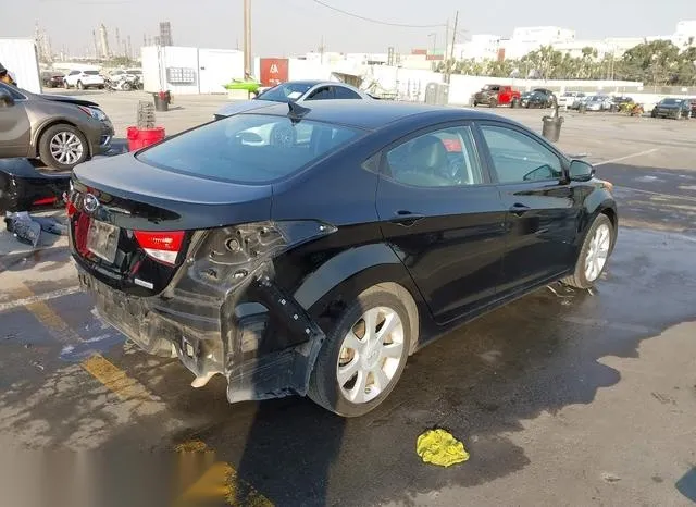 KMHDH4AE1DU991389 2013 2013 Hyundai Elantra- Limited 4