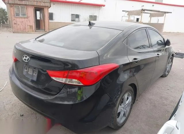 KMHDH4AE1DU842464 2013 2013 Hyundai Elantra- Gls 4