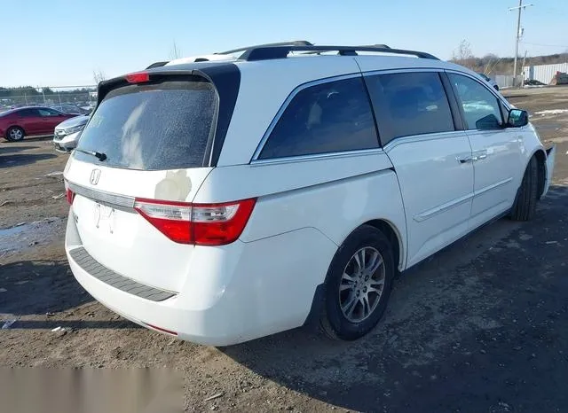 5FNRL5H61DB037442 2013 2013 Honda Odyssey- Ex-L 4