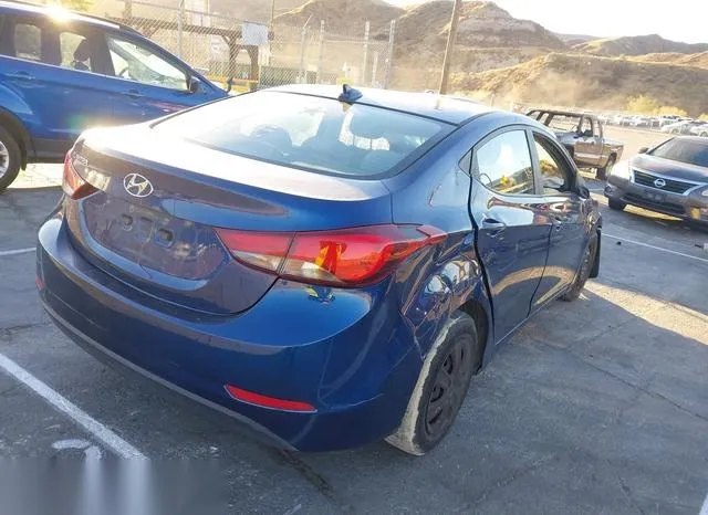 5NPDH4AE8GH696485 2016 2016 Hyundai Elantra- SE 4