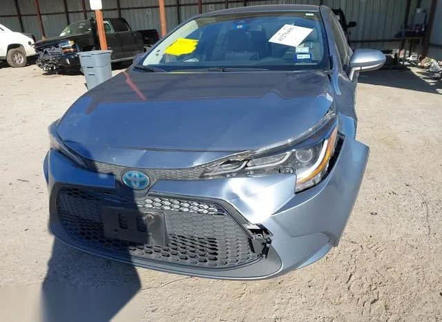 JTDEBRBE0LJ015092 2020 2020 Toyota Corolla- Hybrid Le 6