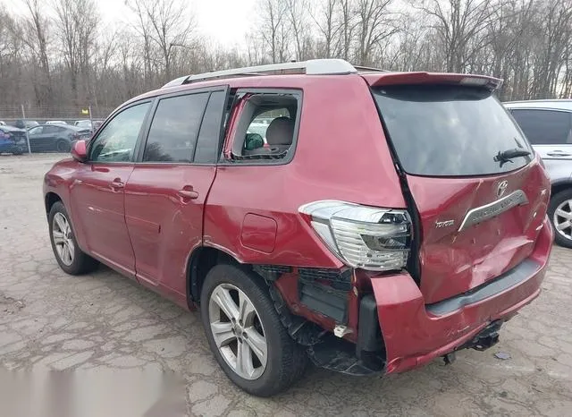 JTEES43A982030377 2008 2008 Toyota Highlander- Sport 3