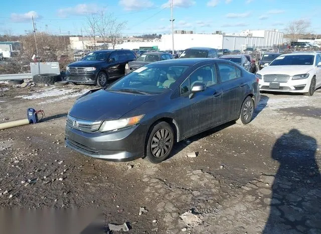 19XFB2F55CE351694 2012 2012 Honda Civic- Sedan LX 2