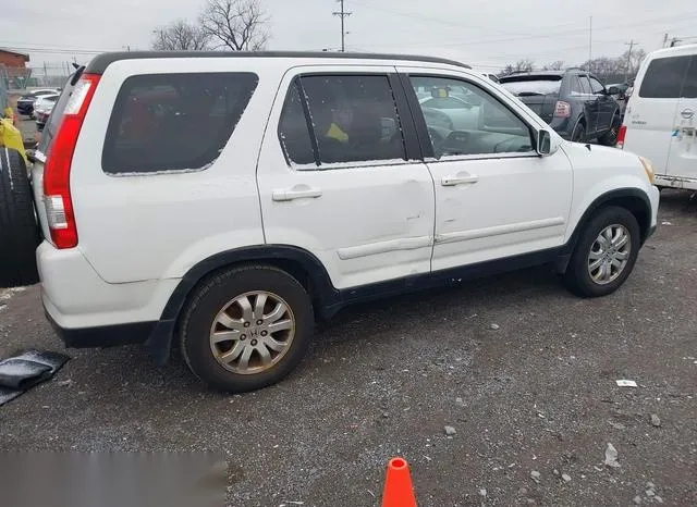 JHLRD78946C032418 2006 2006 Honda CR-V- SE 4