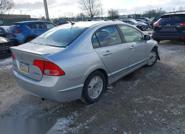 JHMFA362X8S015962 2008 2008 Honda Civic- Hybrid 4