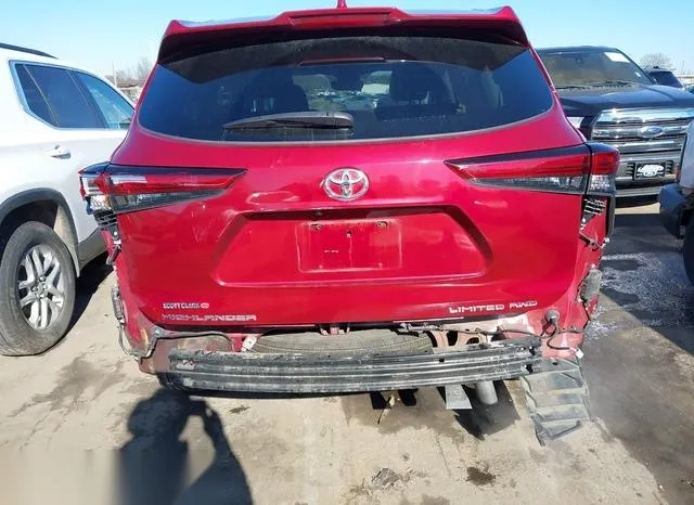 5TDDZRBH3NS181159 2022 2022 Toyota Highlander- Limited 6