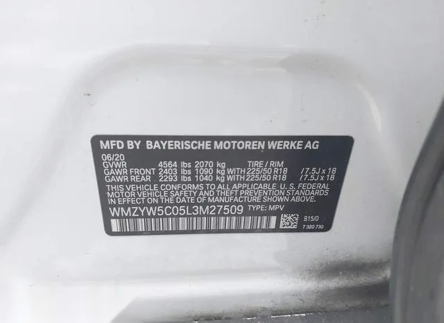 WMZYW5C05L3M27509 2020 2020 Mini Countryman- Oxford Edition 9