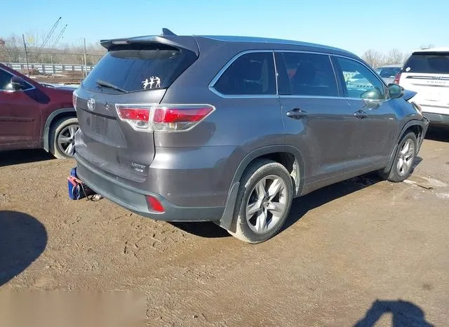 5TDDKRFH5FS201833 2015 2015 Toyota Highlander- Limited V6 4