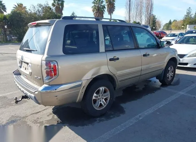 2HKYF18535H504902 2005 2005 Honda Pilot- Ex-L 4