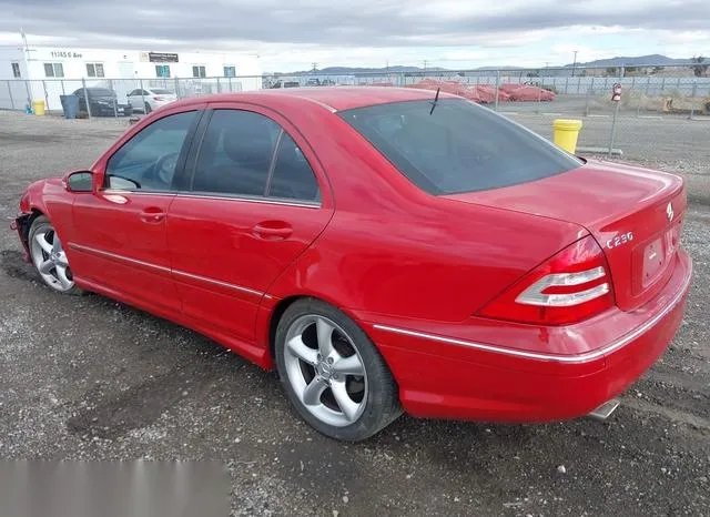 WDBRF52H86A896930 2006 2006 Mercedes-Benz C-Class- C230 Sport 3