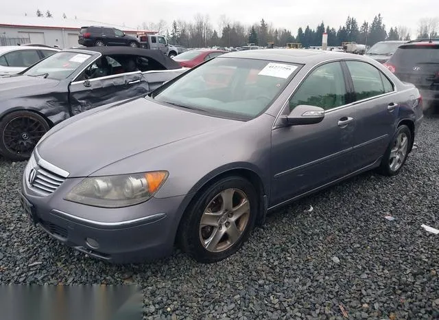 JH4KB16525C011596 2005 2005 Acura RL- 3-5 2